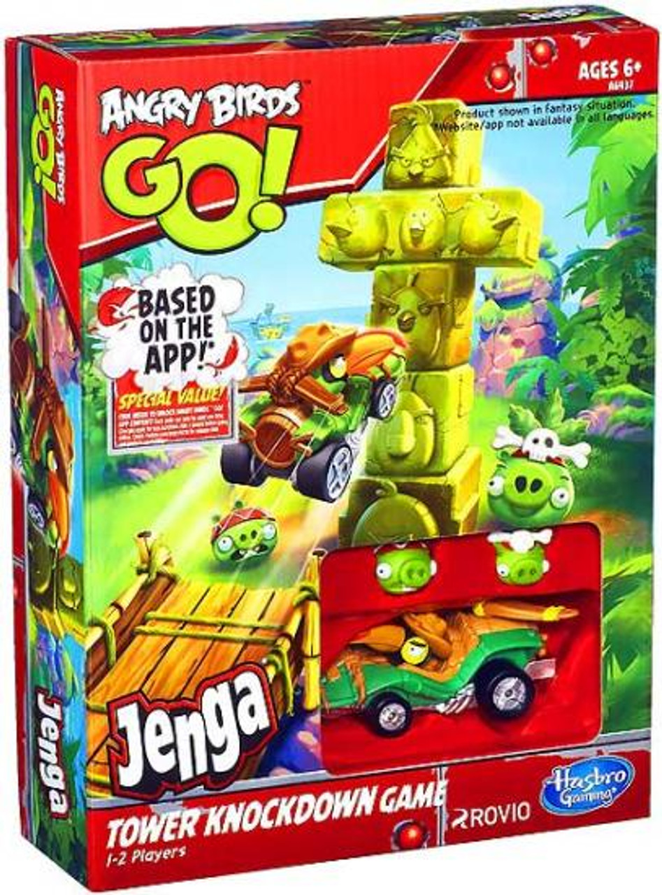 angry birds go jenga toys