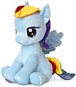 large rainbow dash plush