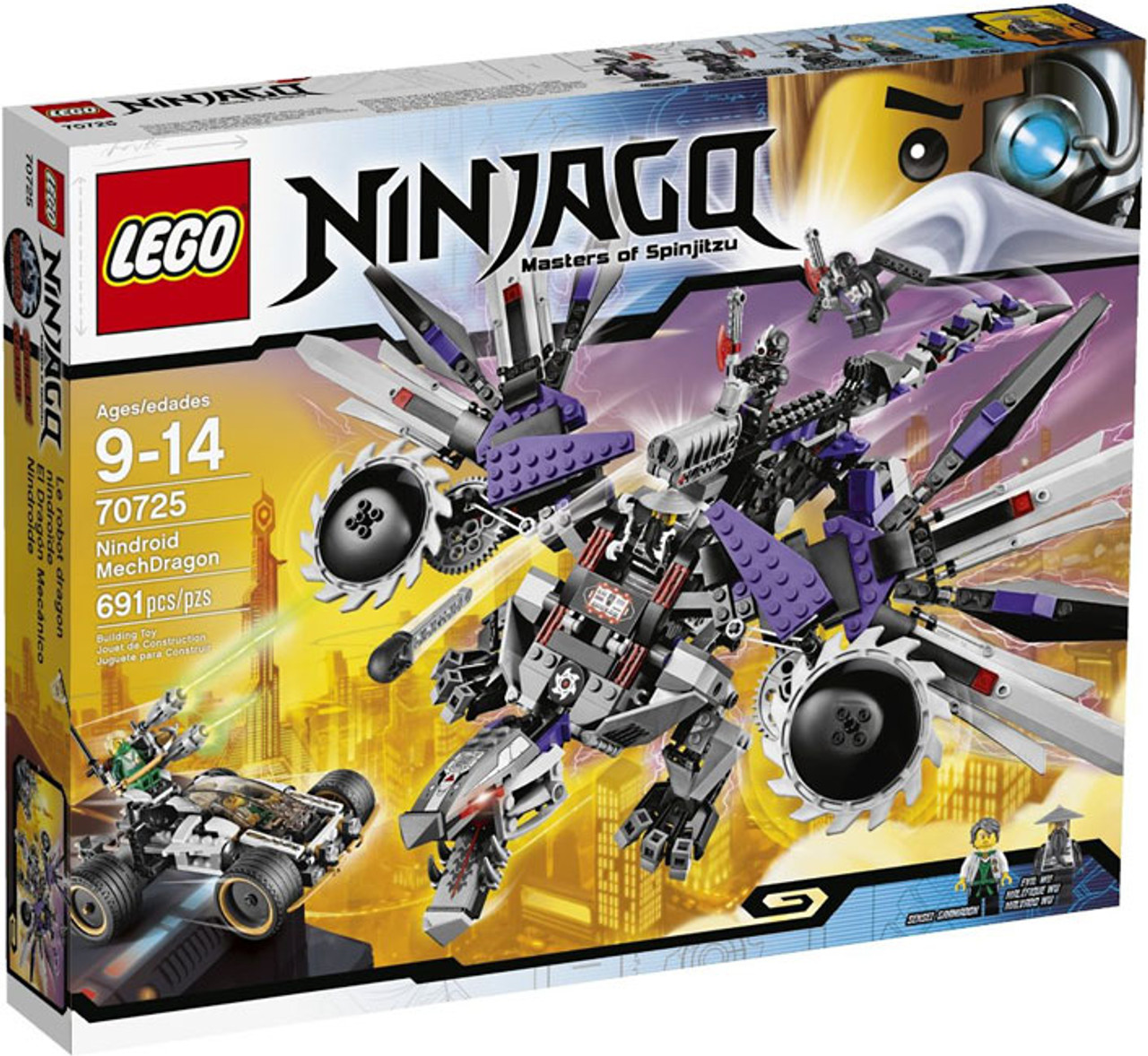 lego ninjago mech dragon