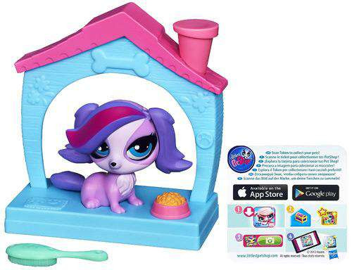 Littlest Pet Shop Magic Motion Zoe Trent Figure 3362 Tail Waggin Hasbro