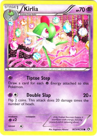 Pokemon Black White Legendary Treasures Radiant Collection Single Card Common Kirlia Rc9 Toywiz