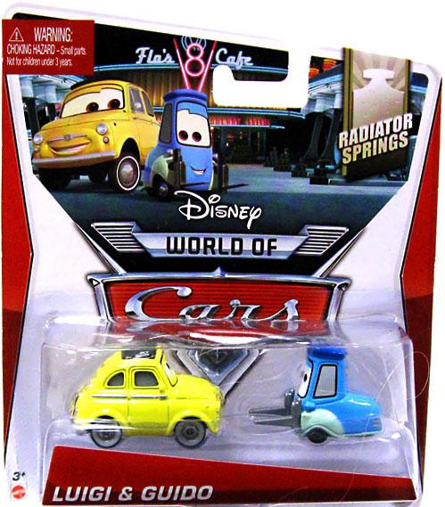 Disney Pixar Cars The World Of Cars Series 2 Luigi Guido 155 Diecast Car 34 Of 15 Mattel Toys Toywiz