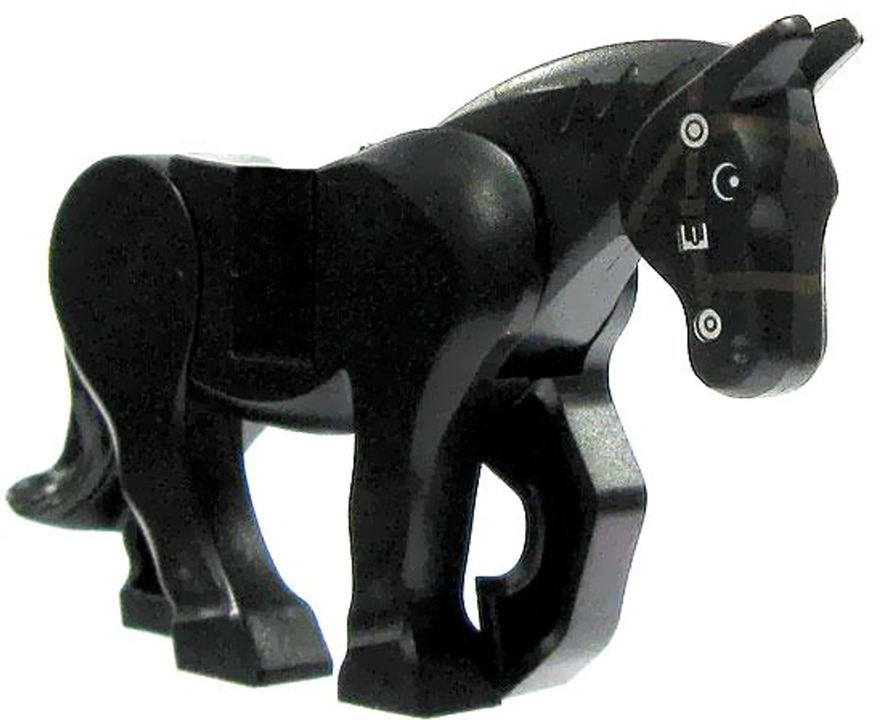 lego black horse