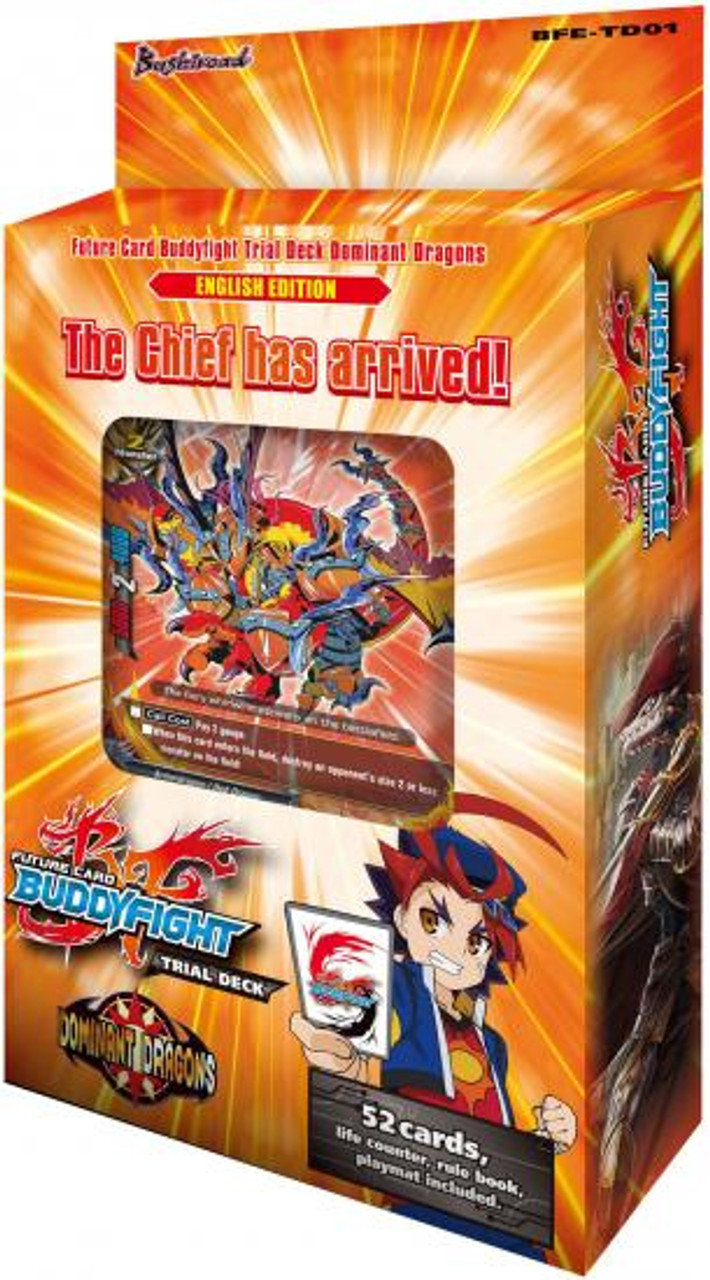 Future Card BuddyFight Dominant Dragons Trial Deck BFETD01 BushiRoad