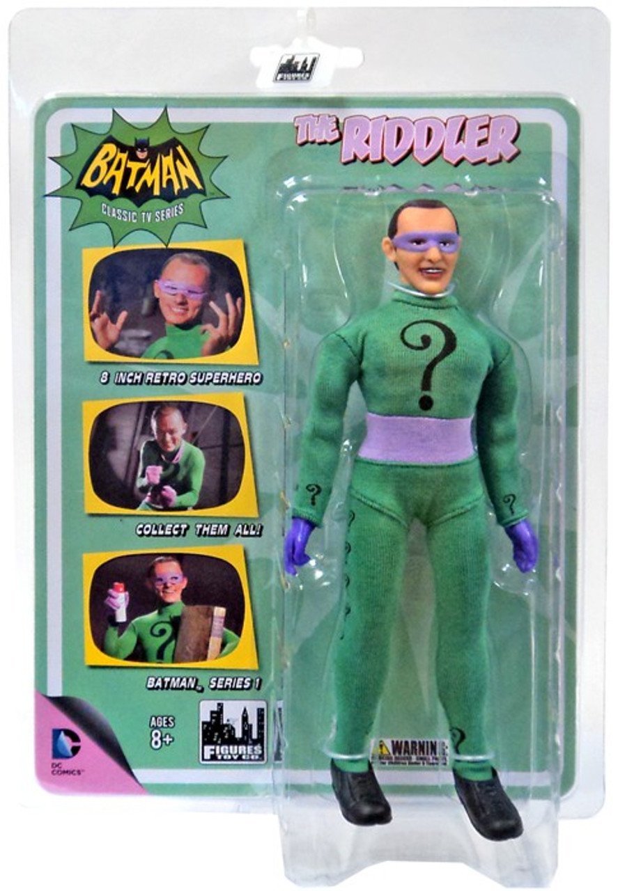 Batman 1966 TV Series Classic TV Series 1 The Riddler 8 Action Figure ...