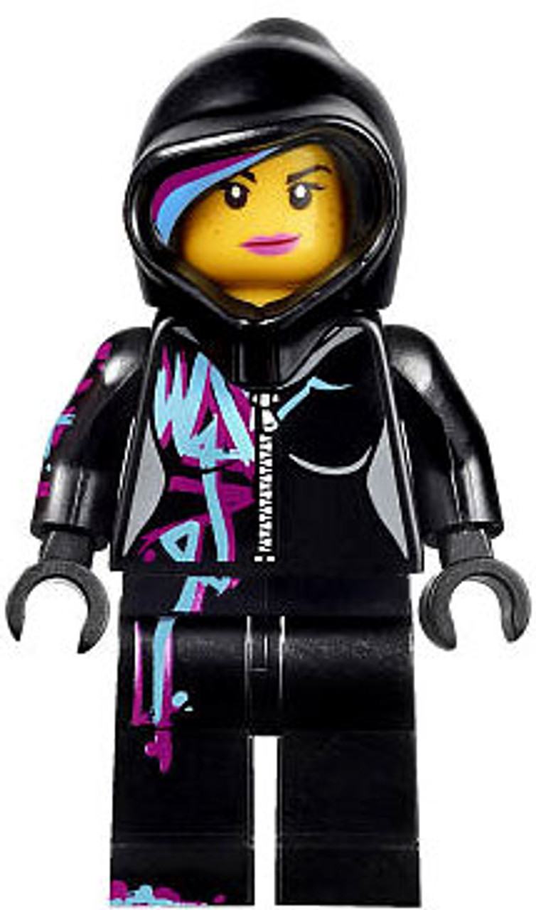 The Lego Movie Loose Wyldstyle Minifigure Hoodie Up Toywiz
