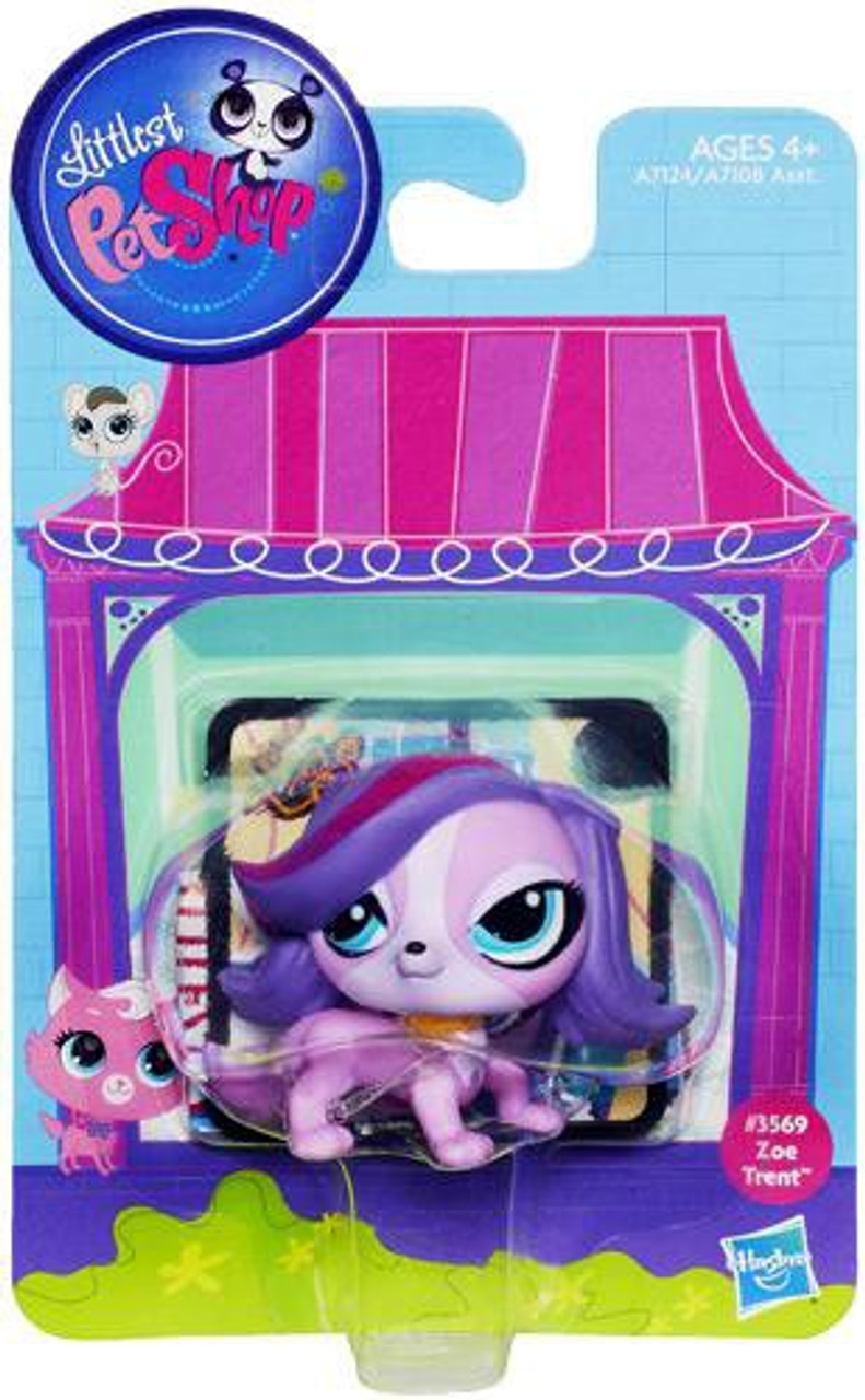Littlest Pet Shop Bobble In Style Zoe Trent Figure 3569