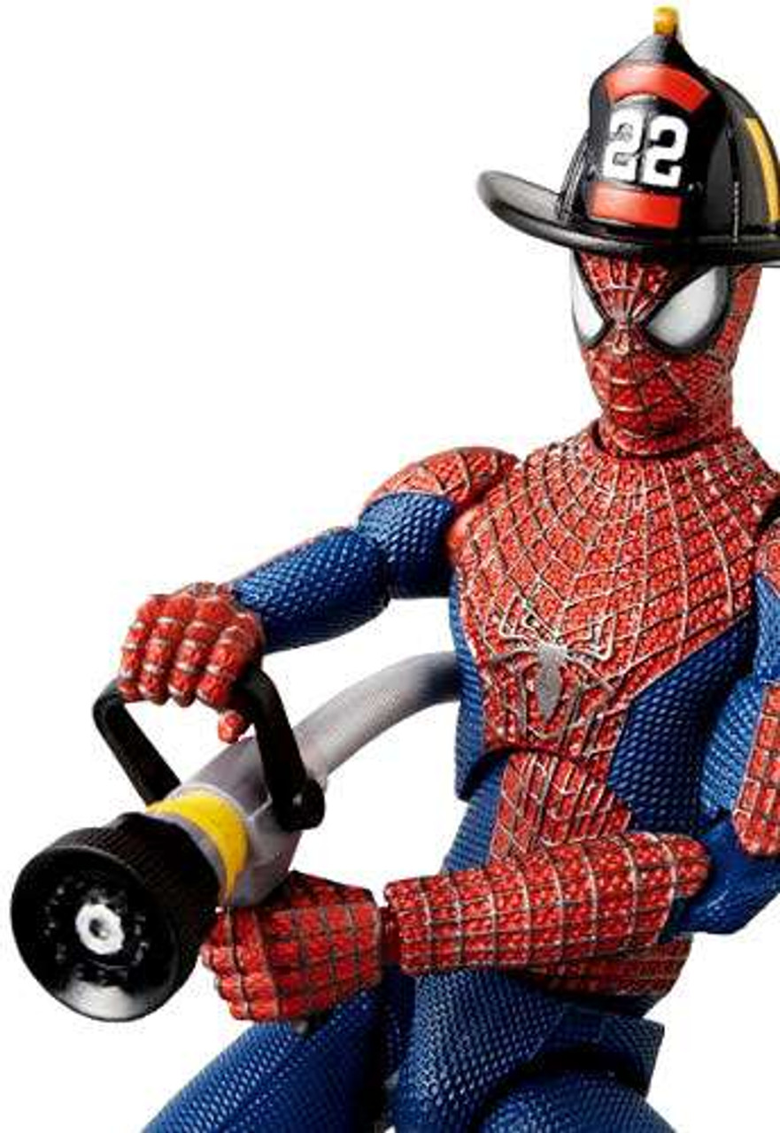 The Amazing Spider-Man 2 MAFEX Spider-Man 6 Action Figure DX Set ... - Mafexasm2 Inset2  65877.1550253342