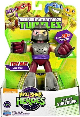 Teenage Mutant Ninja Turtles TMNT Half Shell Heroes Shredder 6 Action