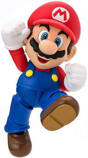 Super Mario S.H.Figuarts Super Mario 4 Action Figure Bandai Japan