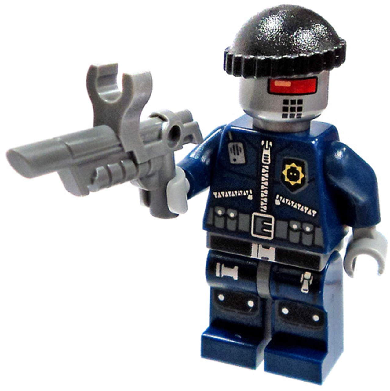 The Lego Movie Loose Robo Swat Minifigure Knit Cap Toywiz - swat hats roblox