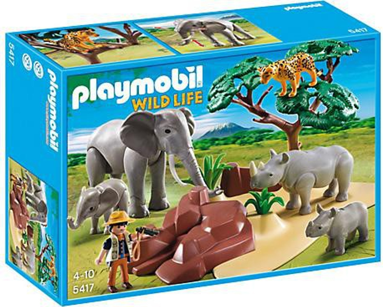 playmobil elephant family