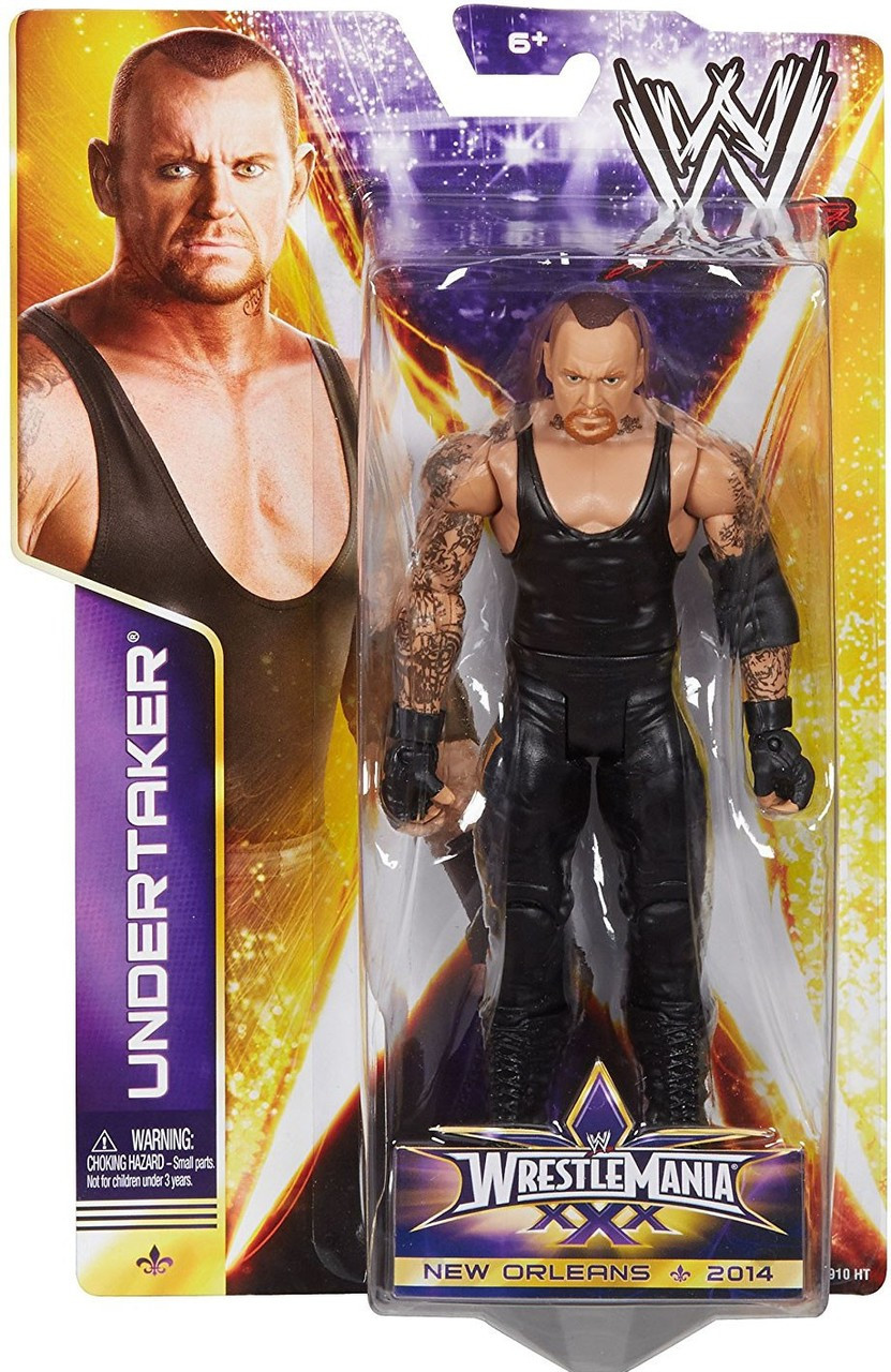 WWE Wrestling Series 36 Undertaker Action Figure Mattel Toys - ToyWiz
