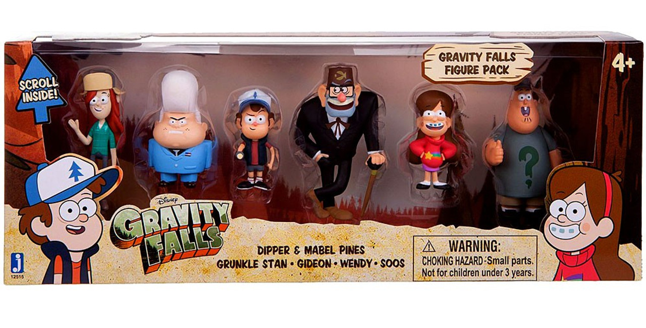 Disney Gravity Falls Gravity Falls 2 Mini Figure 6 Pack Jazwares Toywiz - what are the default jump settings and gravity roblox