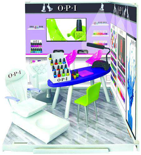 MiWorld OPI Nail Salon Playset Jakks Pacific ToyWiz