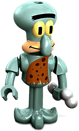 caveman spongebob toy