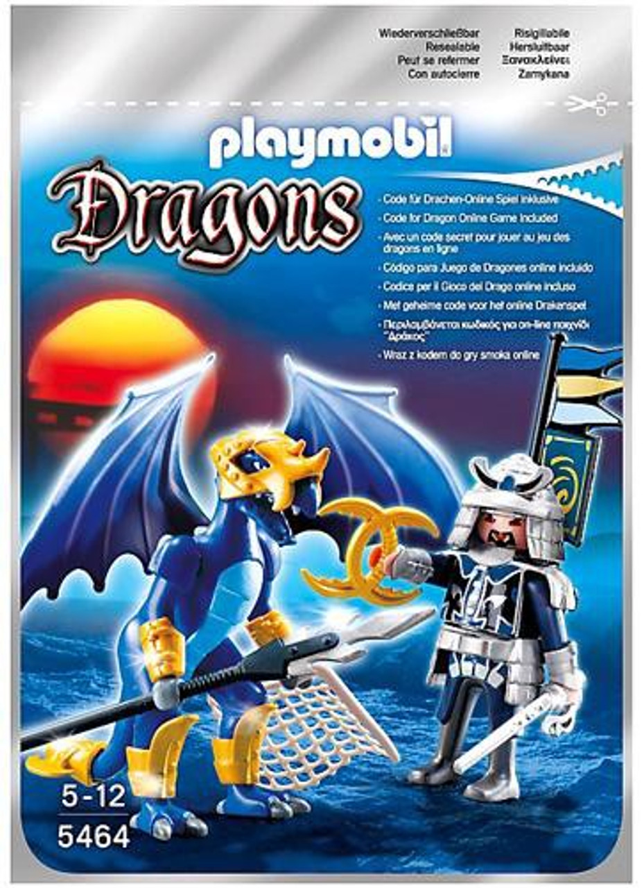 Download Playmobil Dragons Ice Dragon with Warrior Set 5464 - ToyWiz