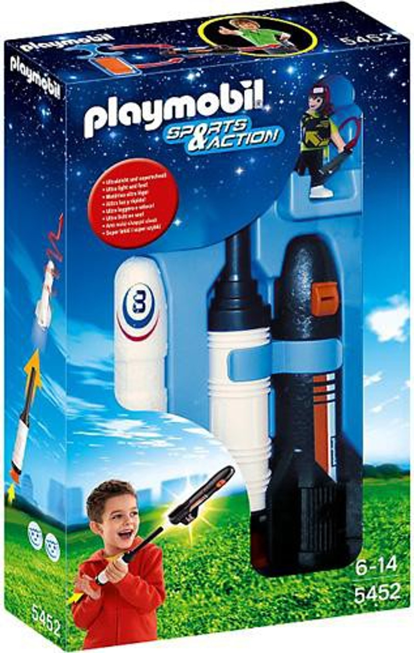 playmobil sports and action rocket