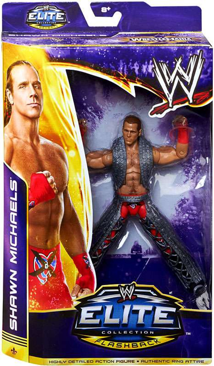 WWE Wrestling Elite Collection Flashback Shawn Michaels Action Figure