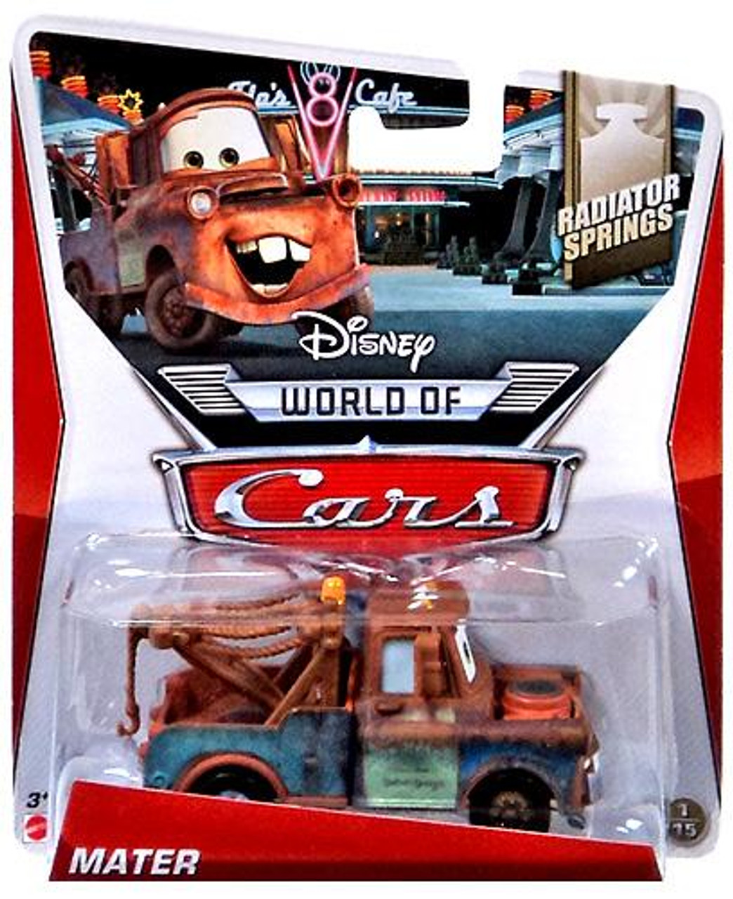 Disney Pixar Cars The World Of Cars Series 2 Mater 155 Diecast Car Mattel Toys Toywiz - disney pixar cars radiator springs 2 roblox