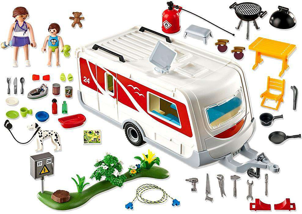 Playmobil Summer Fun Caravan Set 5434 ToyWiz