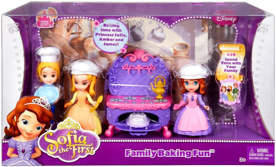 Disney Sofia The First Family Baking Fun Playset 39 Mattel Toys