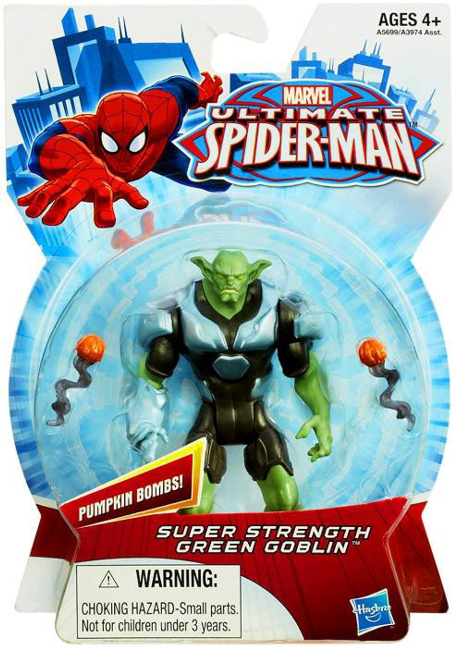 green spiderman figure