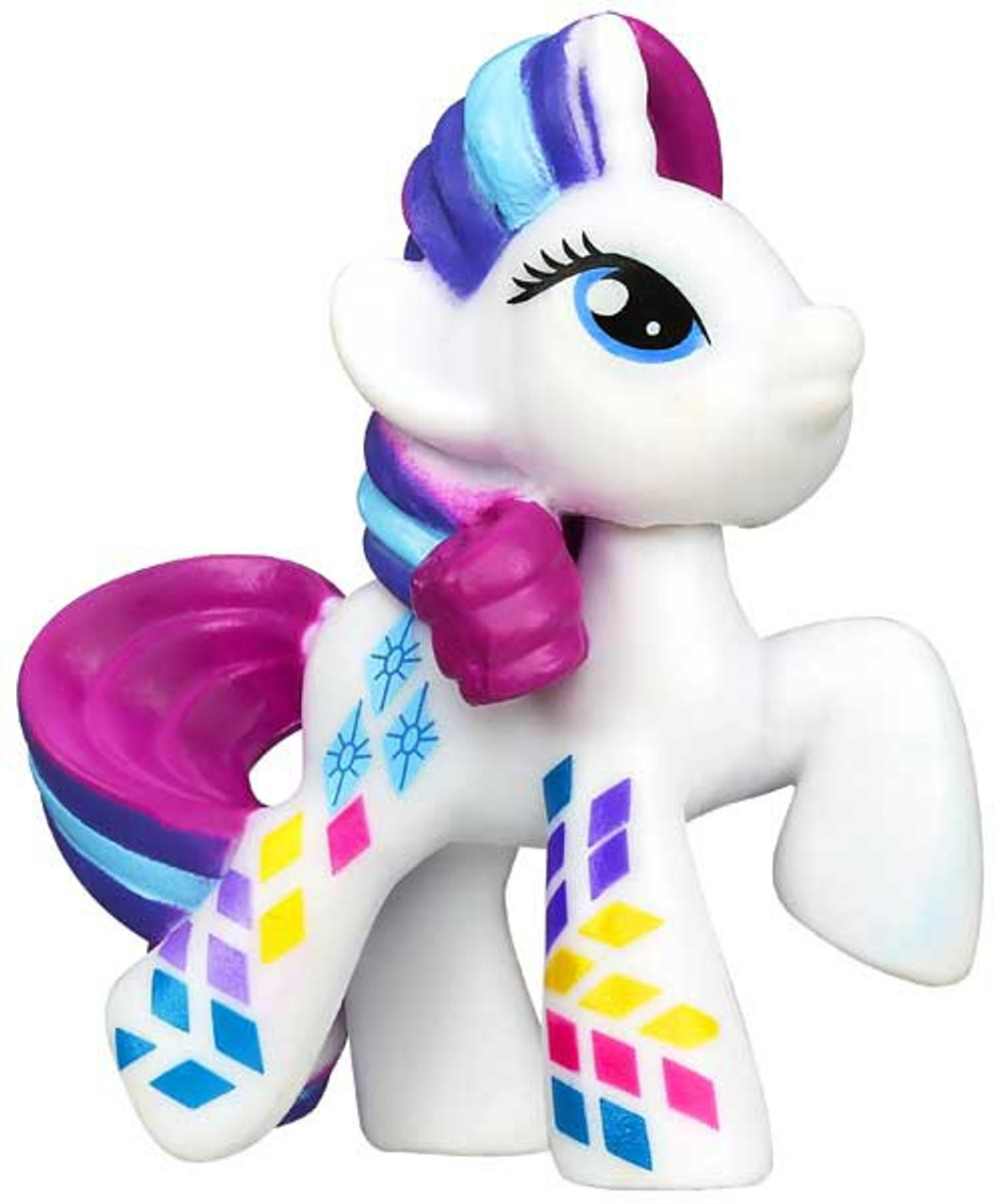 Crystal Glitter Hasbro My Little Pony Friendship is Magic 2 Inch Rarity PVC Figure