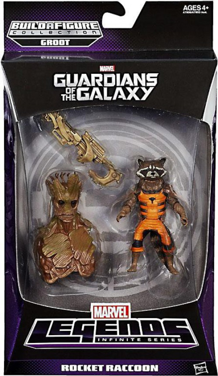 groot and rocket action figure