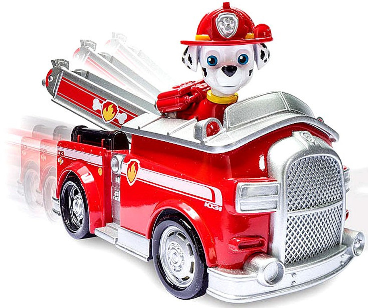 paw patrol marshall ride on fire truck