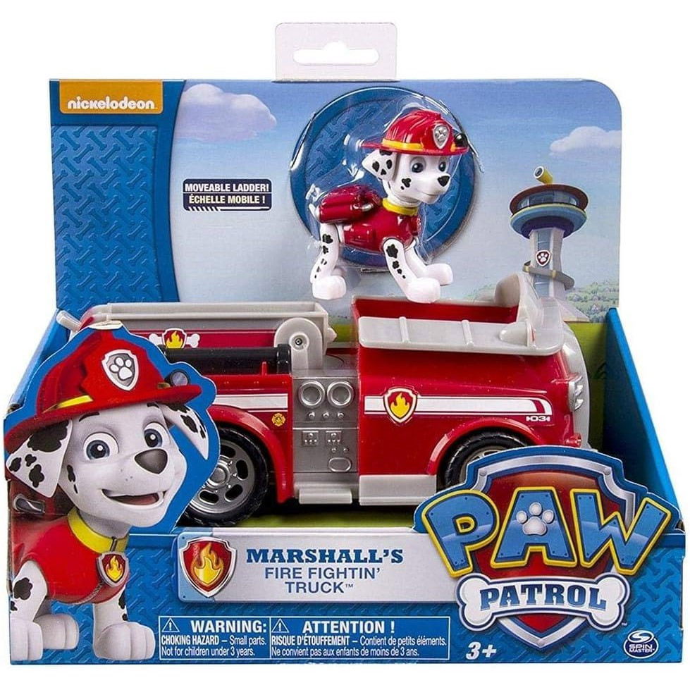 paw patrol marshall fire truck