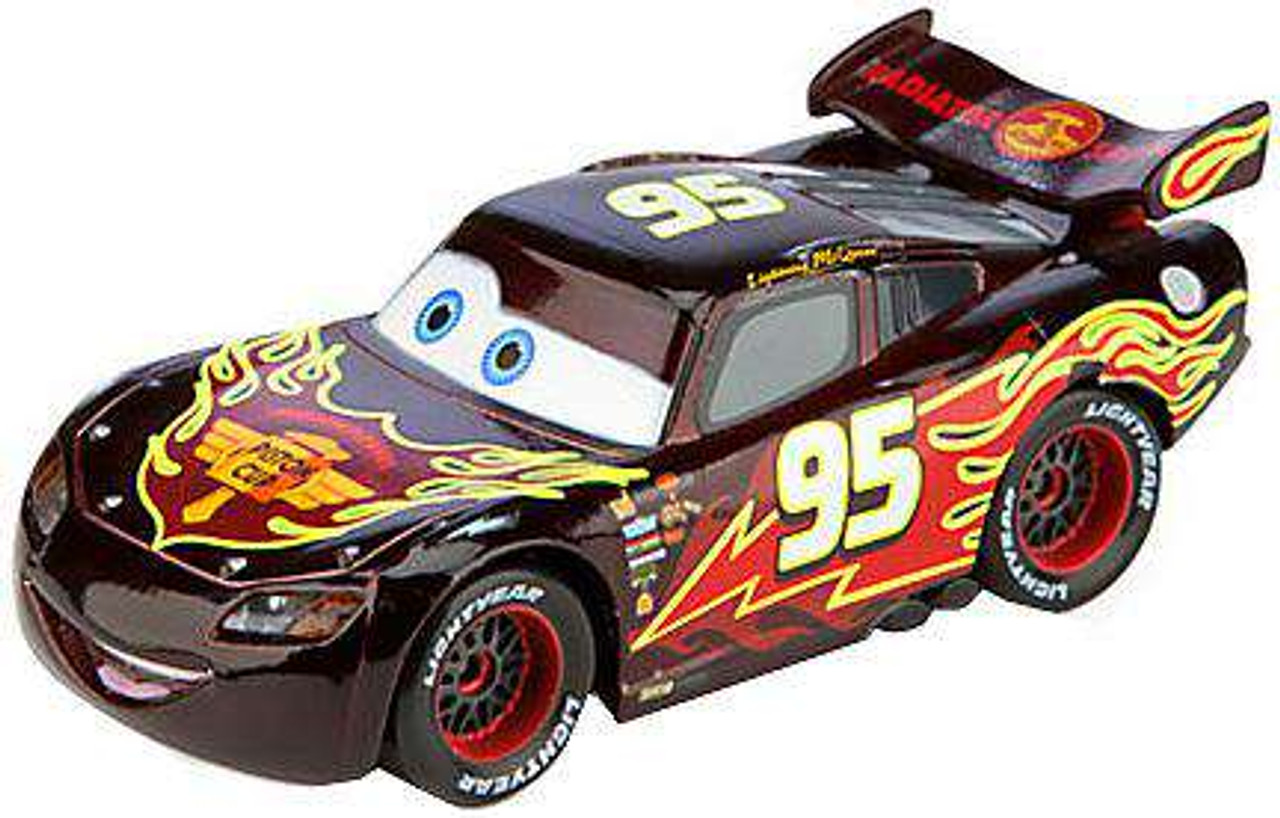 Disney Pixar Cars Neon Lightning Mcqueen Exclusive 143 Diecast Car Chase Edition Toywiz 