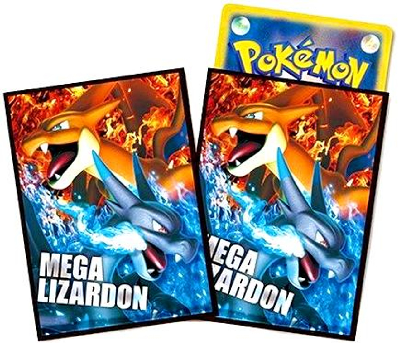 Nintendo Pokemon X Y Card Supplies Mega Lizardon Card Sleeves 32 Count