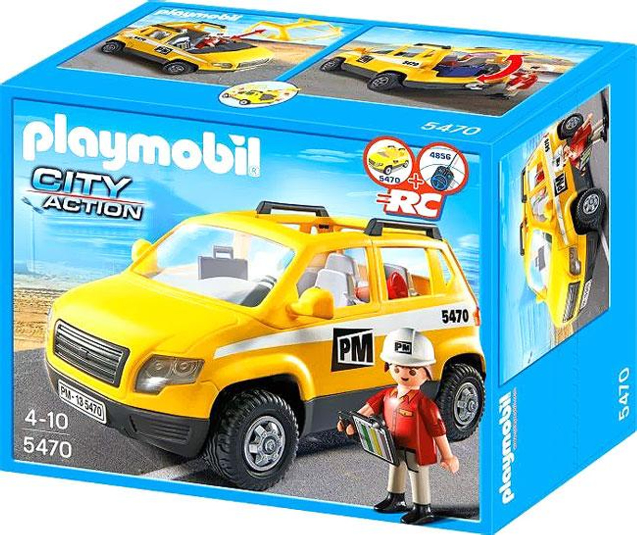 playmobil city action forest fire club set