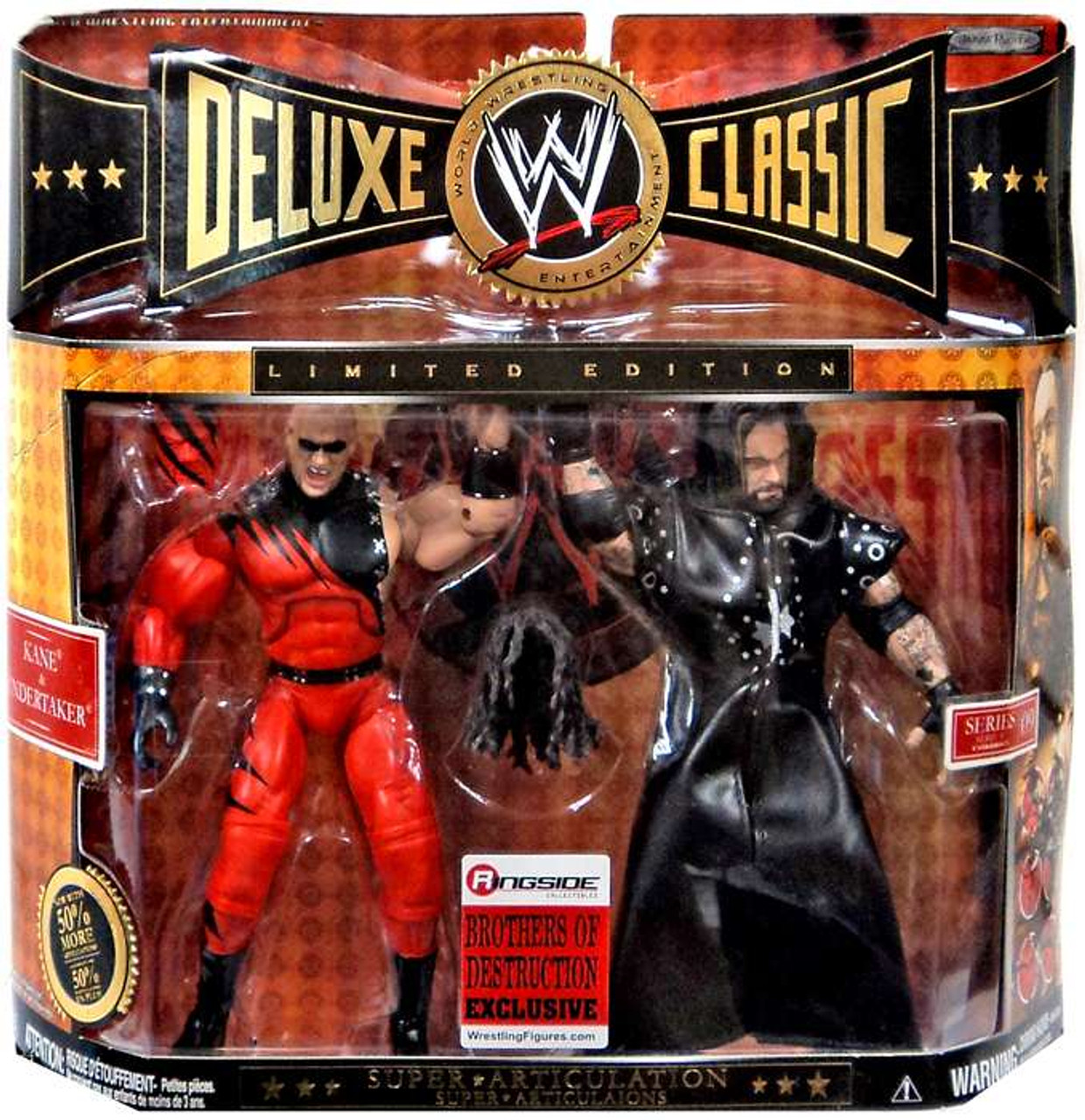 Wwe Wrestling Deluxe Classic Superstars Series 9 Brothers Of Destruction Exclusive Action Figure 2 Pack Jakks Pacific Toywiz - tito uniform roblox