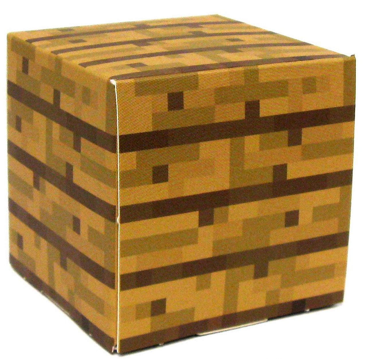 Minecraft Wooden Plank Block Papercraft Single Piece Jazwares Toywiz - minecraft wooden plank roblox