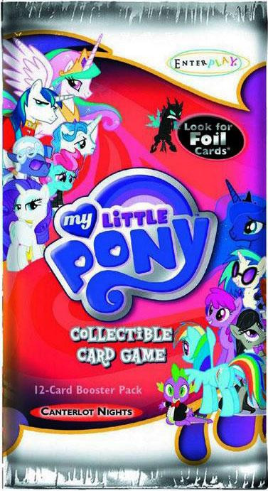 My Little Pony Canterlot Nights Booster Pack - Factory Sealed CCG Cards My  Little Pony Mystery Box