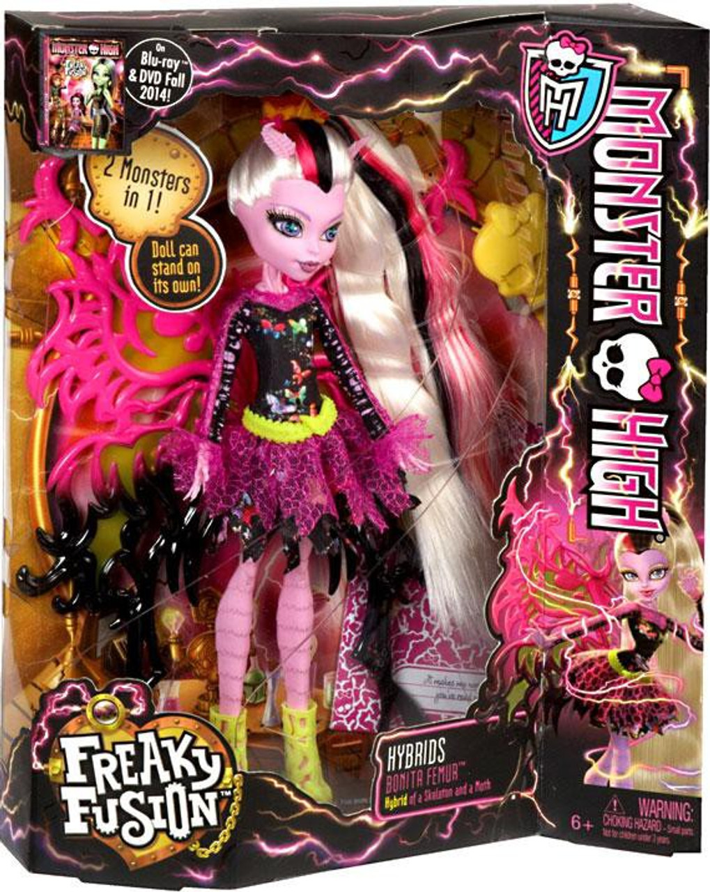 Monster High Freaky Fusion Hybrids Bonita Femur 10 5 Doll Mattel Toys Toywiz - roblox fusion clothes