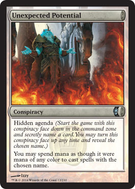 conspiracy card type mtg (Magic the Gathering : Time Spiral Timeshifted #39 Rare) Toys & Games not actual card. Conspiracy - 200 Foil etched