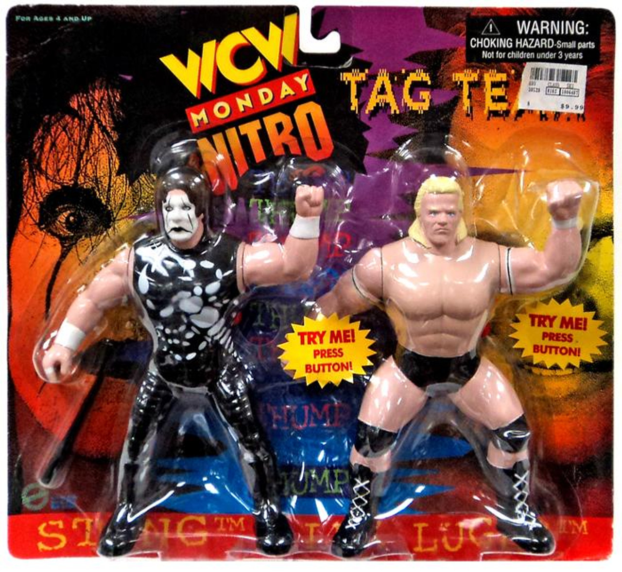 wcw evolution sting action figures