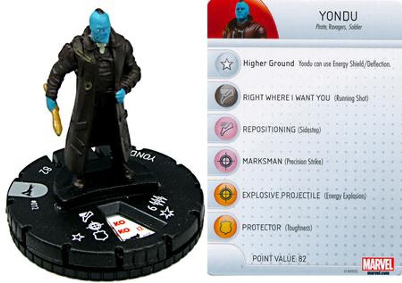 Nova Corps Officer #004 4 figures Guardians of the Galaxy Movie HeroClix