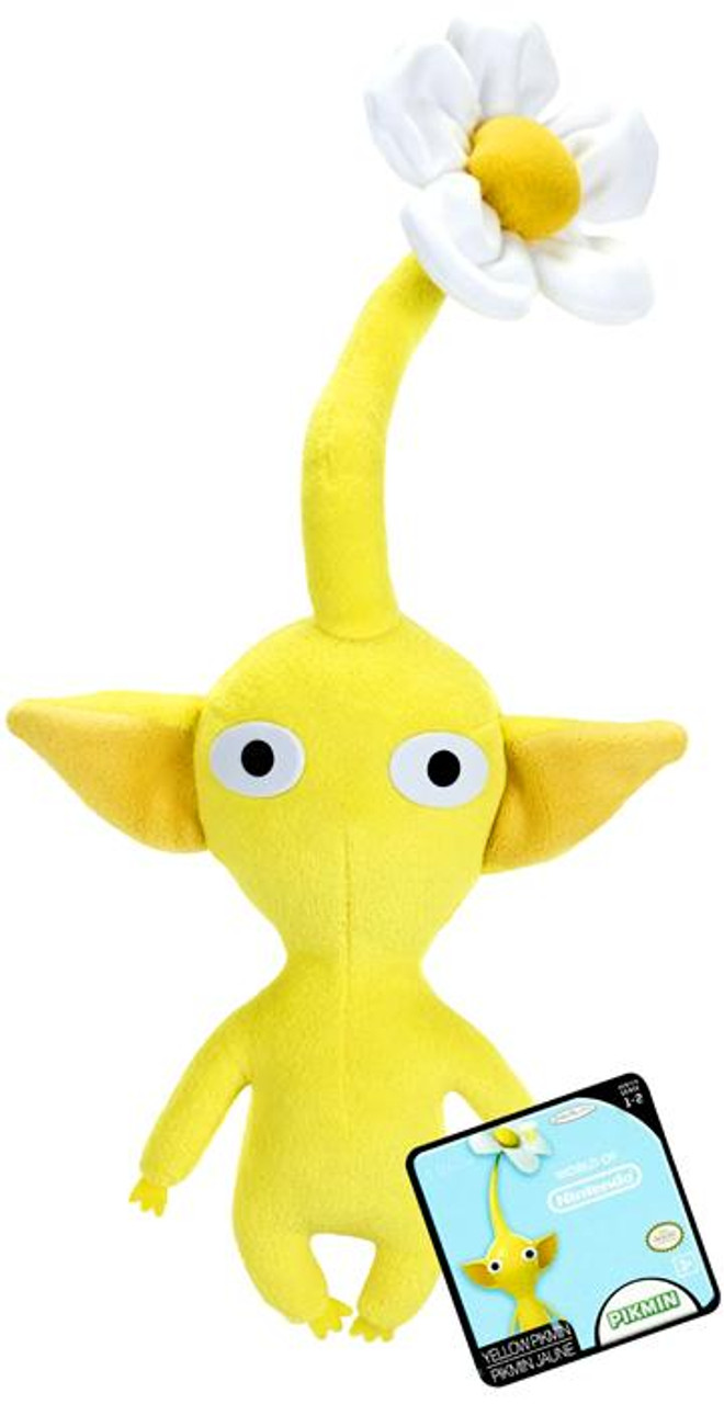 Pikmin World Of Nintendo Yellow Pikmin 7 Plush Jakks Pacific Toywiz