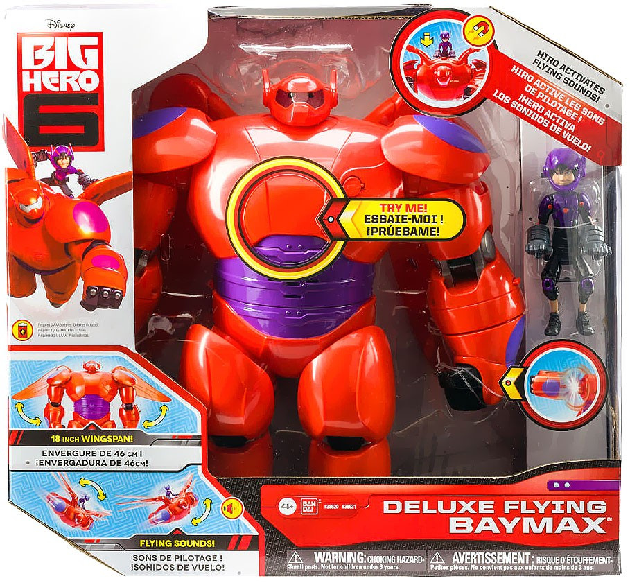 Disney Big Hero 6 Deluxe Flying Baymax 11 Action Figure Bandai