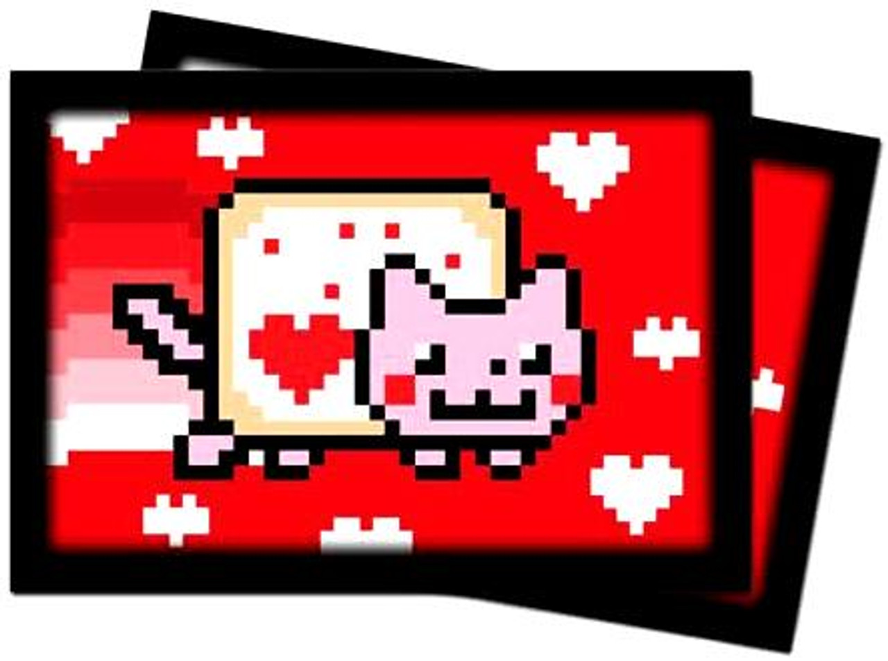 Ultra Pro Deck Protector Valent Nyan Cat Small Card Sleeves Toywiz - i heart nyan cat roblox