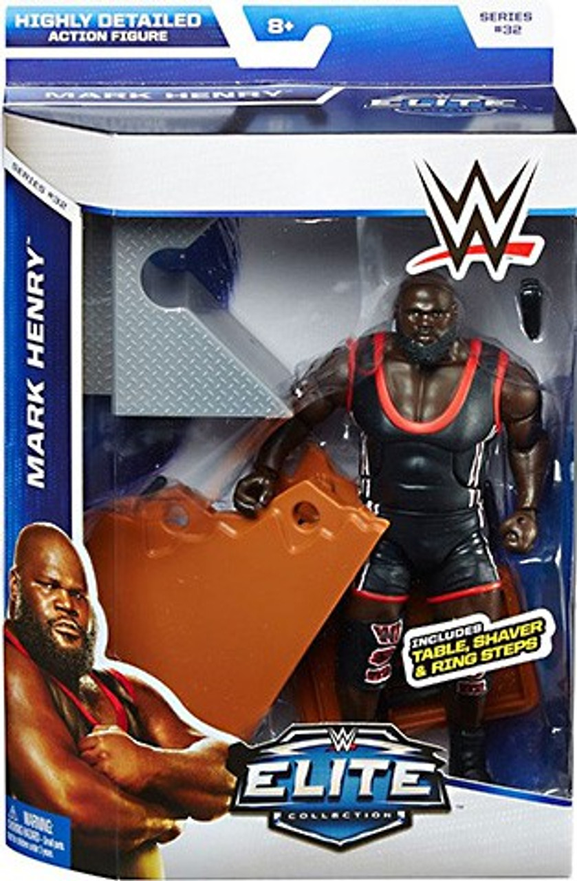 WWE Wrestling Elite Collection Series 32 Mark Henry 6 Action Figure   Apil7ueql  84732.1461315944 