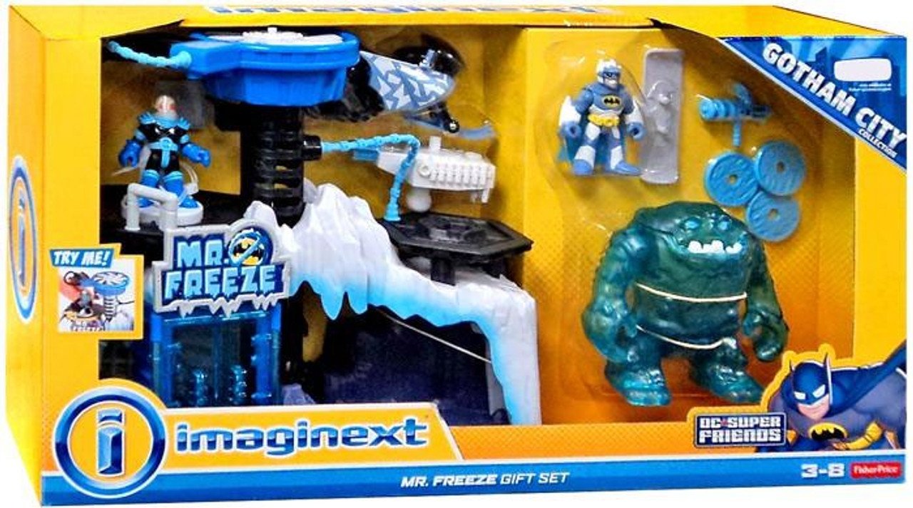 imaginext mr freeze playset