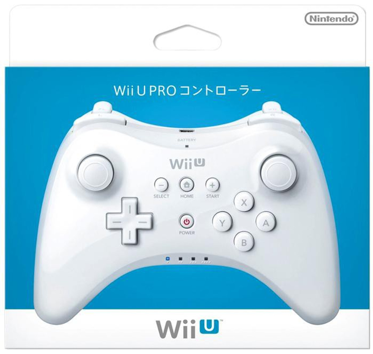 Nintendo Nintendo Wii U Pro Controller White Toywiz