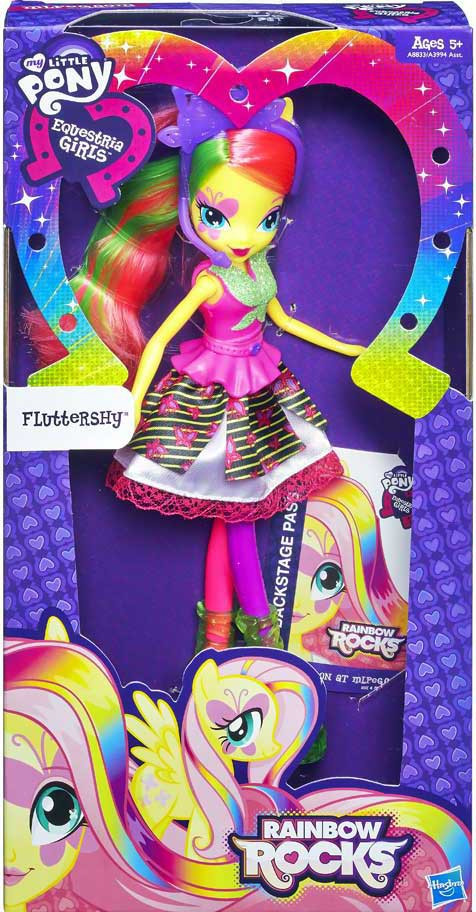 My Little Pony Equestria Girls Rainbow Rocks Basic Fluttershy 9 Doll Version 2 Hasbro Toys Toywiz Learn about your favorite characters including rarity, twilight sparkle, fluttershy, rainbow dash, applejack, and pinkie pie! my little pony equestria girls rainbow