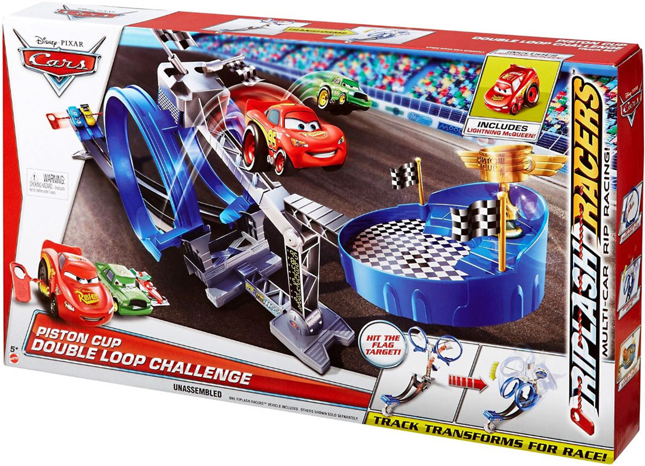 lightning mcqueen piston cup race track