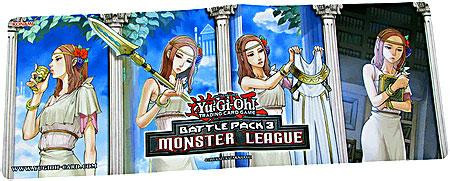 遊戯王 バトルパック3 モンスターリーグ プレイマット量子猫 YuGiOh Battle Pack 3 Monster League Forbidden Play Mat Konami - ToyWiz